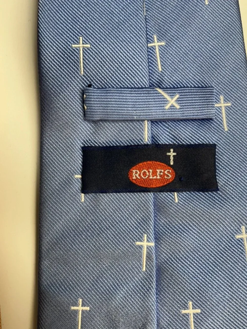 Church Cross Rolfs Silk 3 Neckties Mens Religious‎ 4